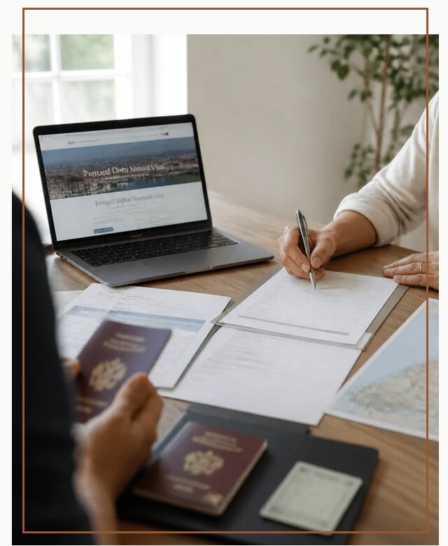 Оформление Digital Nomad и ВНЖ Португалии в Старом Осколе